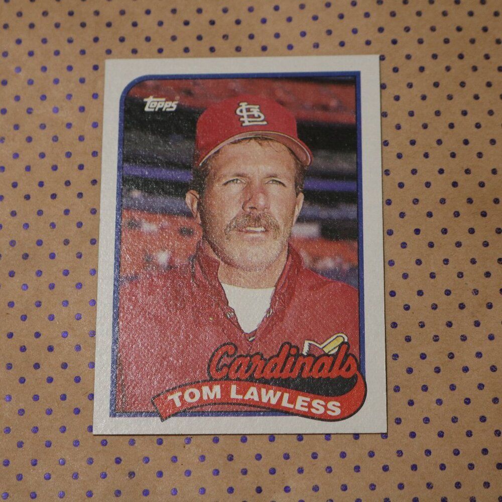 Tom Lawless #312 Baseball Card